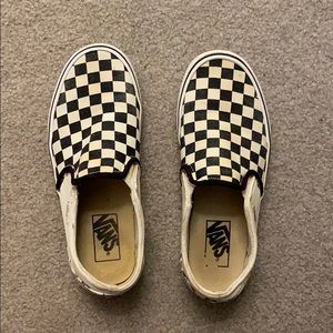 checkered vans